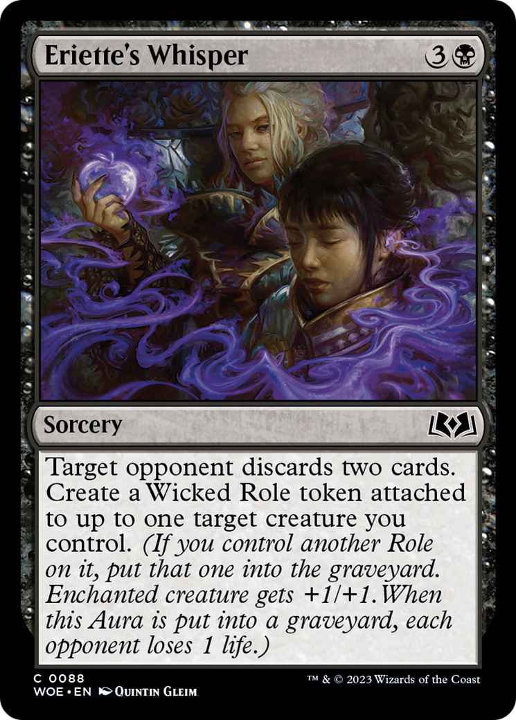 Eriette's Whisper [Wilds of Eldraine] - Magic: The Gathering - Card Brawlers | Quebec | Canada |