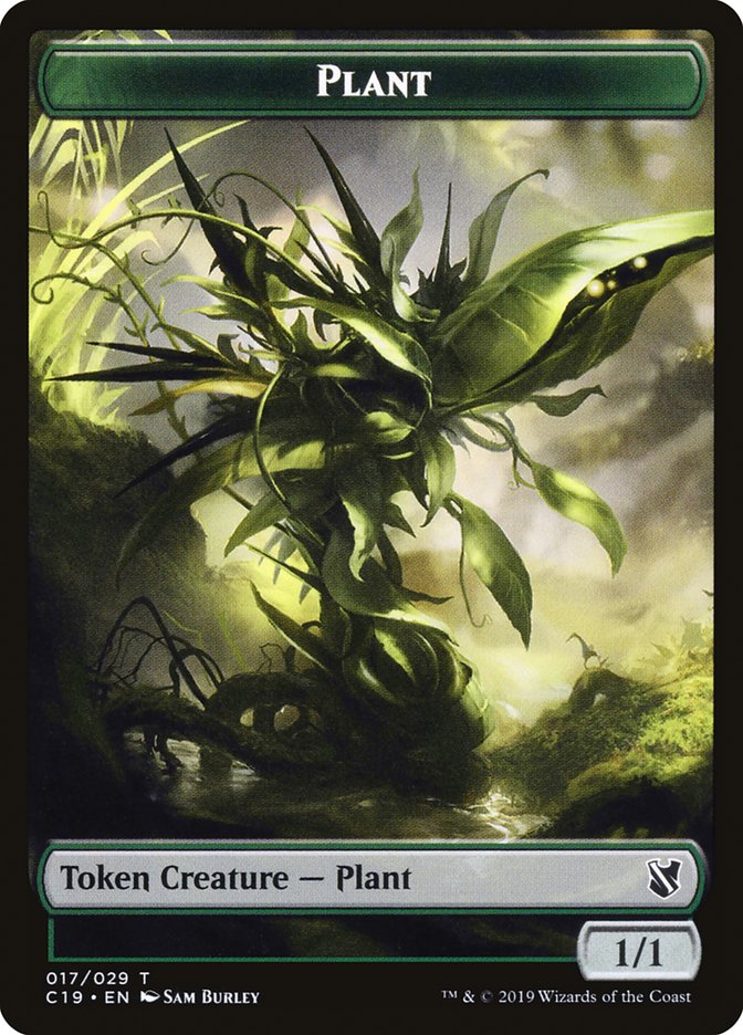 Plant Token [Commander 2019 Tokens] - Magic: The Gathering - Card Brawlers | Quebec | Canada |