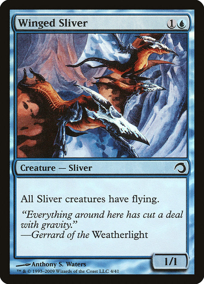 Winged Sliver [Premium Deck Series: Slivers] - Magic: The Gathering - Card Brawlers | Quebec | Canada |