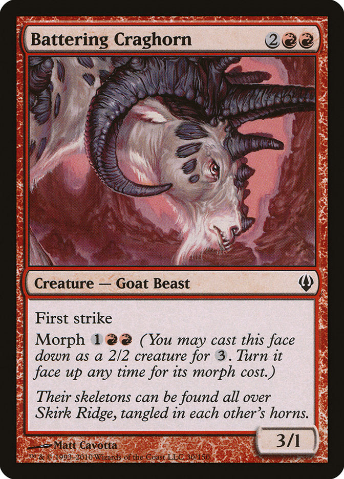 Battering Craghorn [Archenemy] - Magic: The Gathering - Card Brawlers | Quebec | Canada |