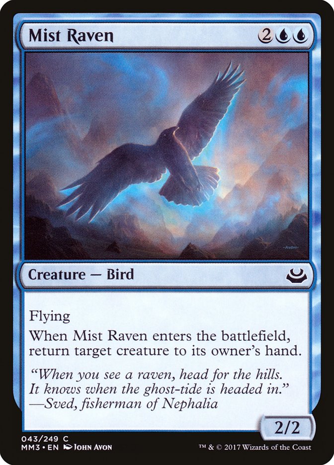 Mist Raven [Modern Masters 2017] - Magic: The Gathering - Card Brawlers | Quebec | Canada |