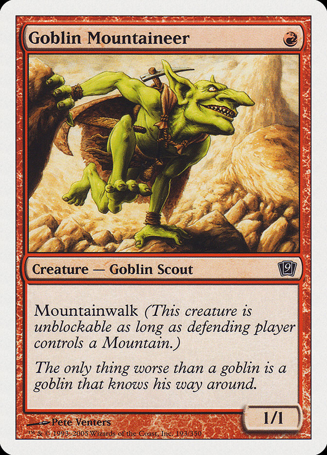 Goblin Mountaineer [Ninth Edition] - Magic: The Gathering - Card Brawlers | Quebec | Canada |