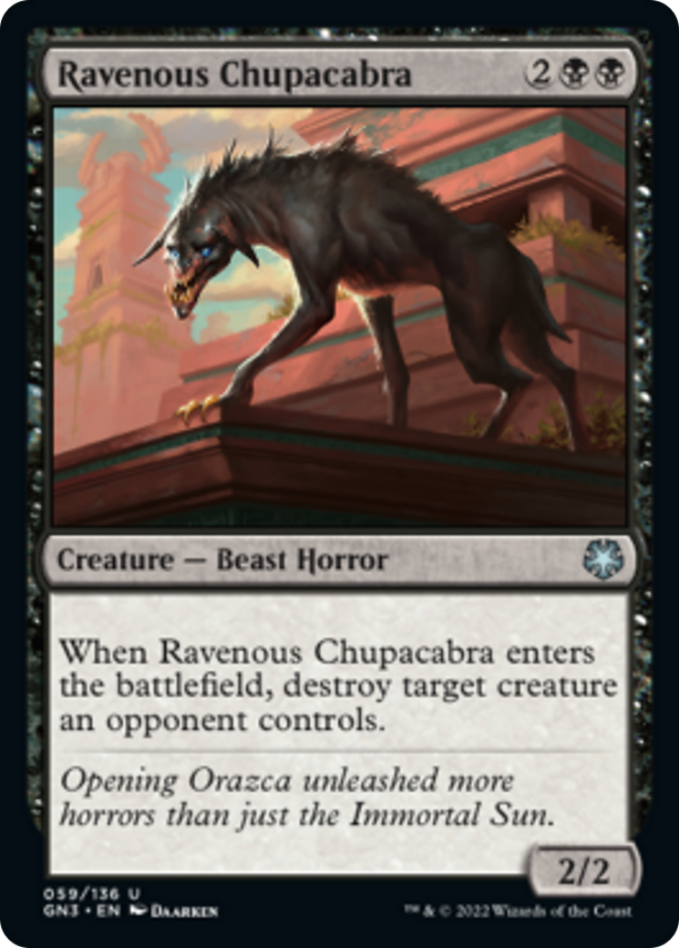 Ravenous Chupacabra [Game Night: Free-for-All] - Magic: The Gathering - Card Brawlers | Quebec | Canada |