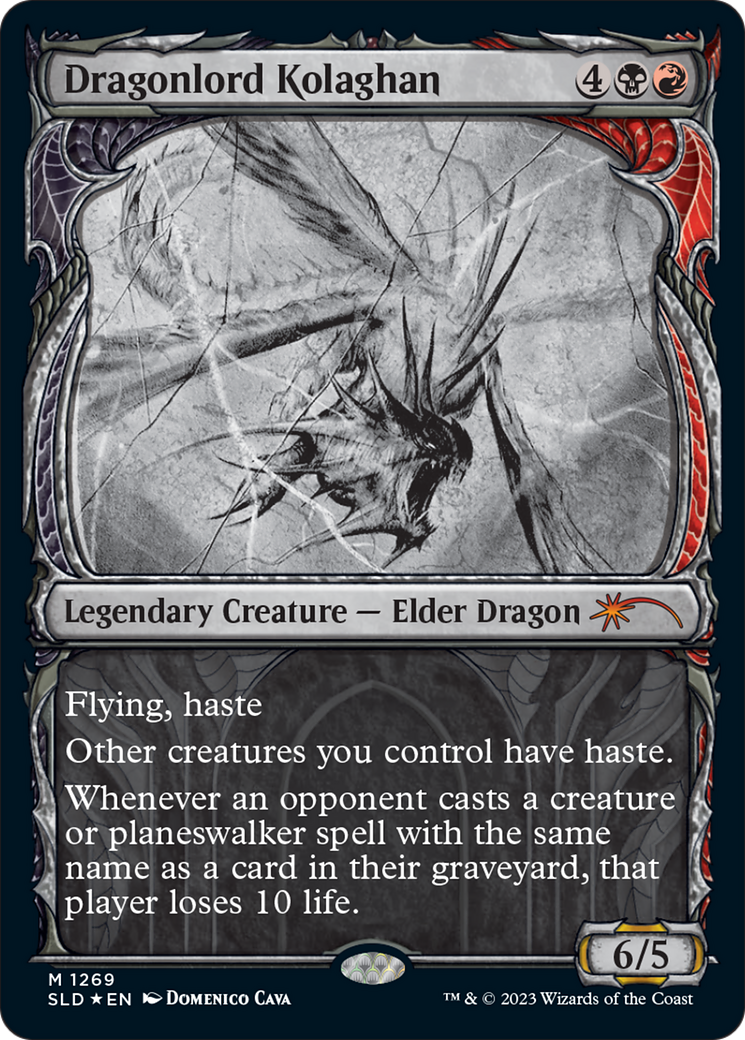 Dragonlord Kolaghan (Halo Foil) [Secret Lair Drop Series] - Magic: The Gathering - Card Brawlers | Quebec | Canada |