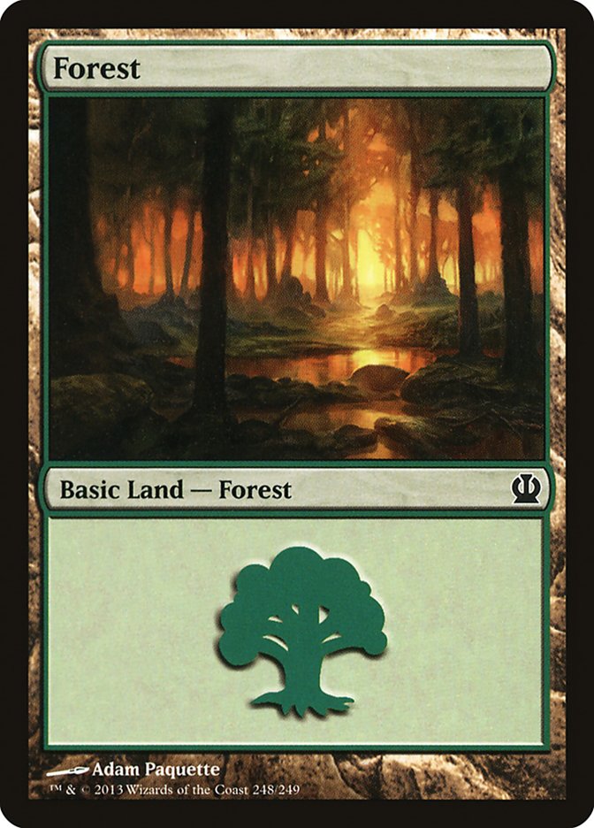 Forest (248) [Theros] - Magic: The Gathering - Card Brawlers | Quebec | Canada |