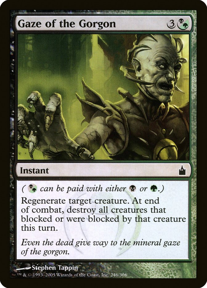 Gaze of the Gorgon (Oversized) [Oversize Cards] - Magic: The Gathering - Card Brawlers | Quebec | Canada |