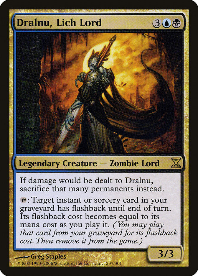 Dralnu, Lich Lord [Time Spiral] - Magic: The Gathering - Card Brawlers | Quebec | Canada |