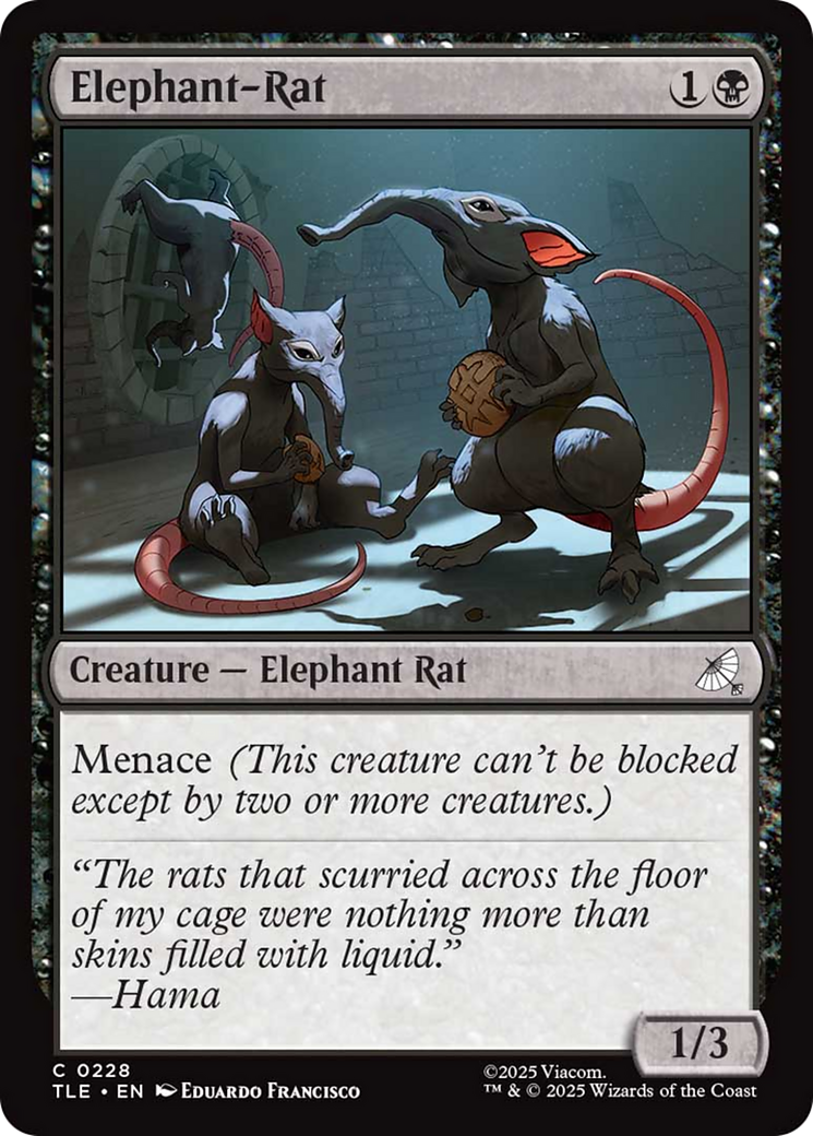 Elephant-Rat [Avatar: The Last Airbender: Eternal-Legal] - Magic: The Gathering - Card Brawlers | Quebec | Canada |