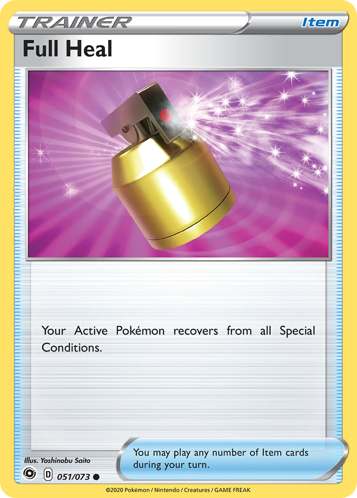 Full Heal (051/073) [Sword & Shield: Champion's Path] - Pokémon - Card Brawlers | Quebec | Canada |