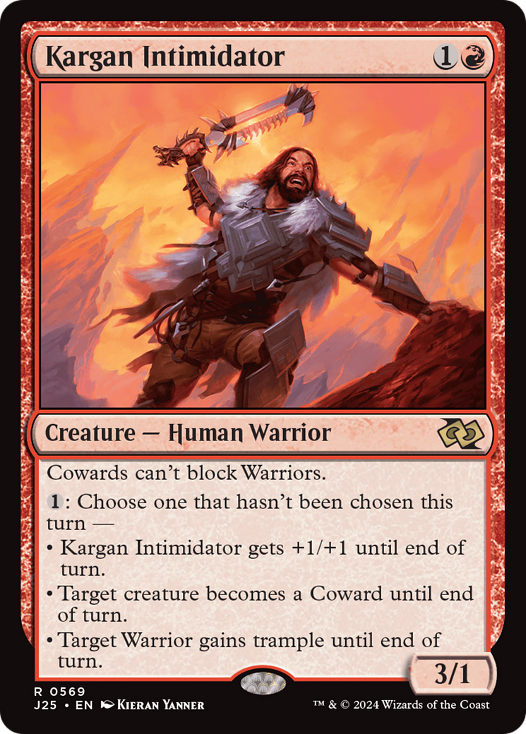 Kargan Intimidator [Foundations Jumpstart] - Magic: The Gathering - Card Brawlers | Quebec | Canada |