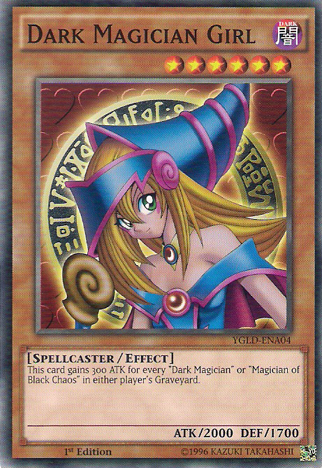 Dark Magician Girl (A) [Roi des jeux : Decks légendaires de Yugi] [YGLD-ENA04] 