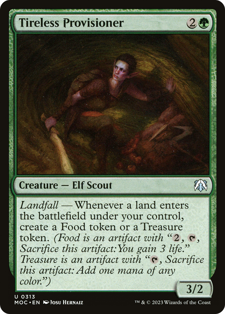 Tireless Provisioner [March of the Machine Commander] - Magic: The Gathering - Card Brawlers | Quebec | Canada |
