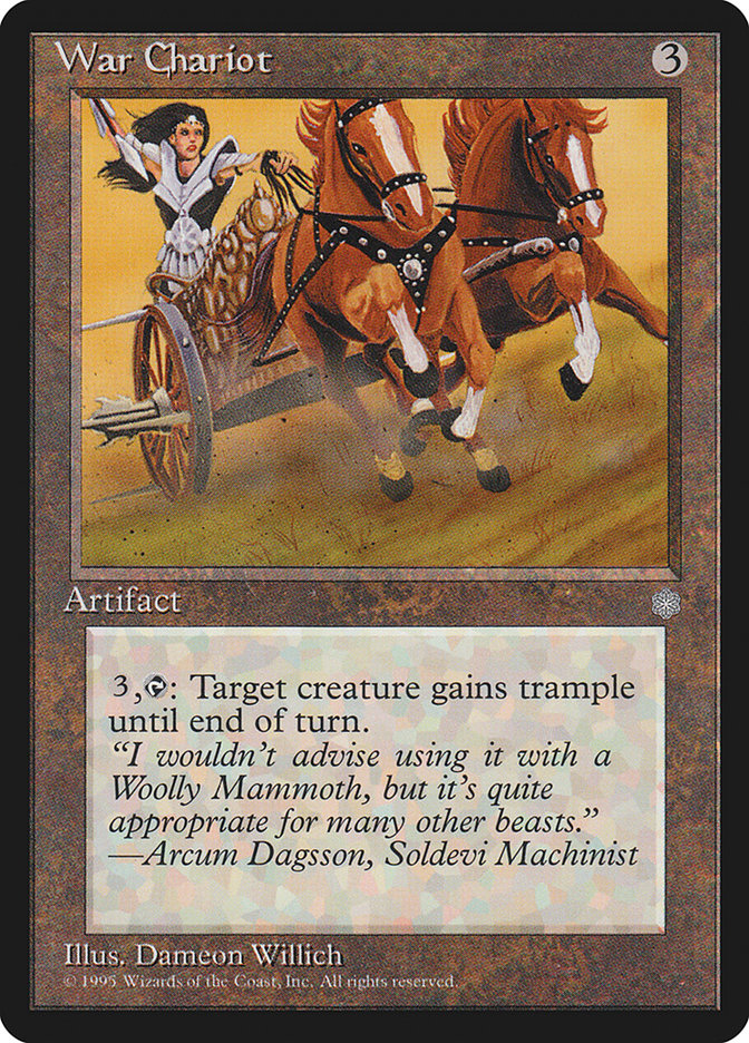 War Chariot [Ice Age] - Magic: The Gathering - Card Brawlers | Quebec | Canada |