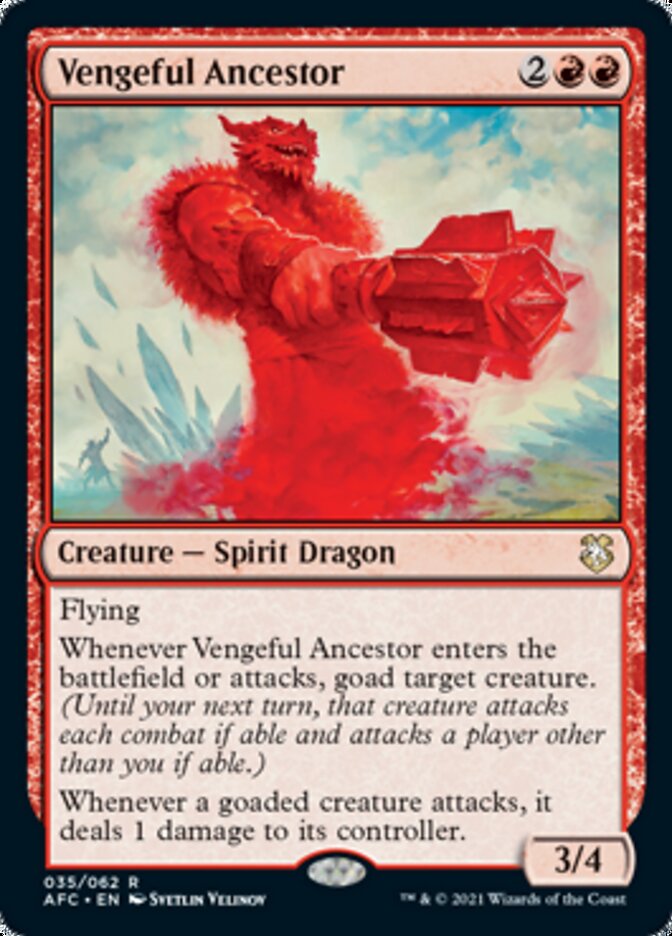Vengeful Ancestor [Dungeons & Dragons: Adventures in the Forgotten Realms Commander] - Magic: The Gathering - Card Brawlers | Quebec | Canada |