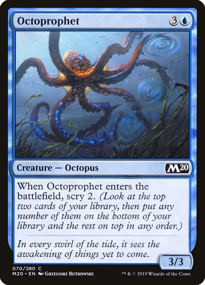 Octoprophet [Core Set 2020] - Magic: The Gathering - Card Brawlers | Quebec | Canada |
