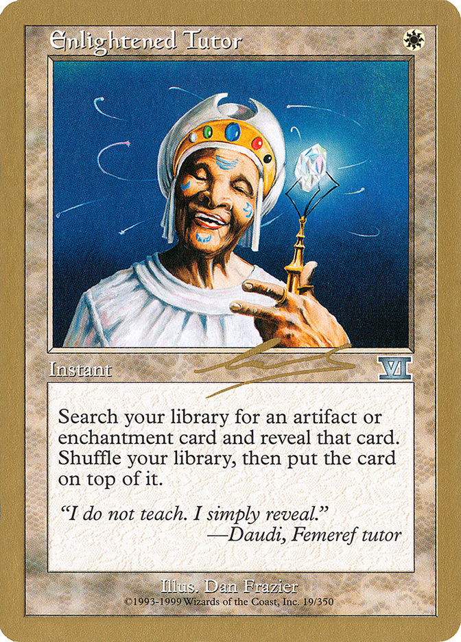 Enlightened Tutor (Nicolas Labarre) [World Championship Decks 2000] - Magic: The Gathering - Card Brawlers | Quebec | Canada |