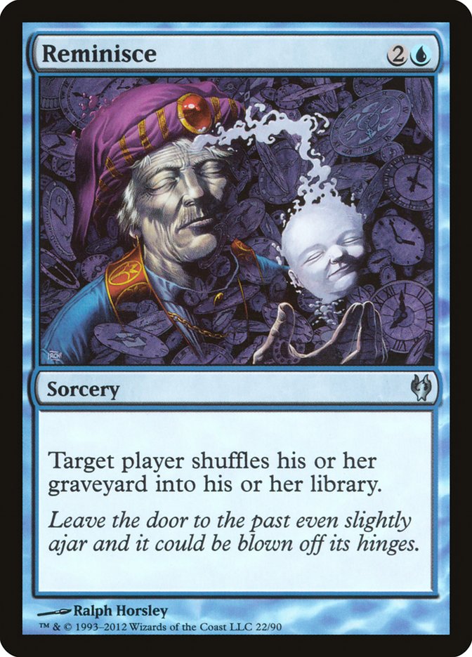 Reminisce [Duel Decks: Izzet vs. Golgari] - Magic: The Gathering - Card Brawlers | Quebec | Canada |