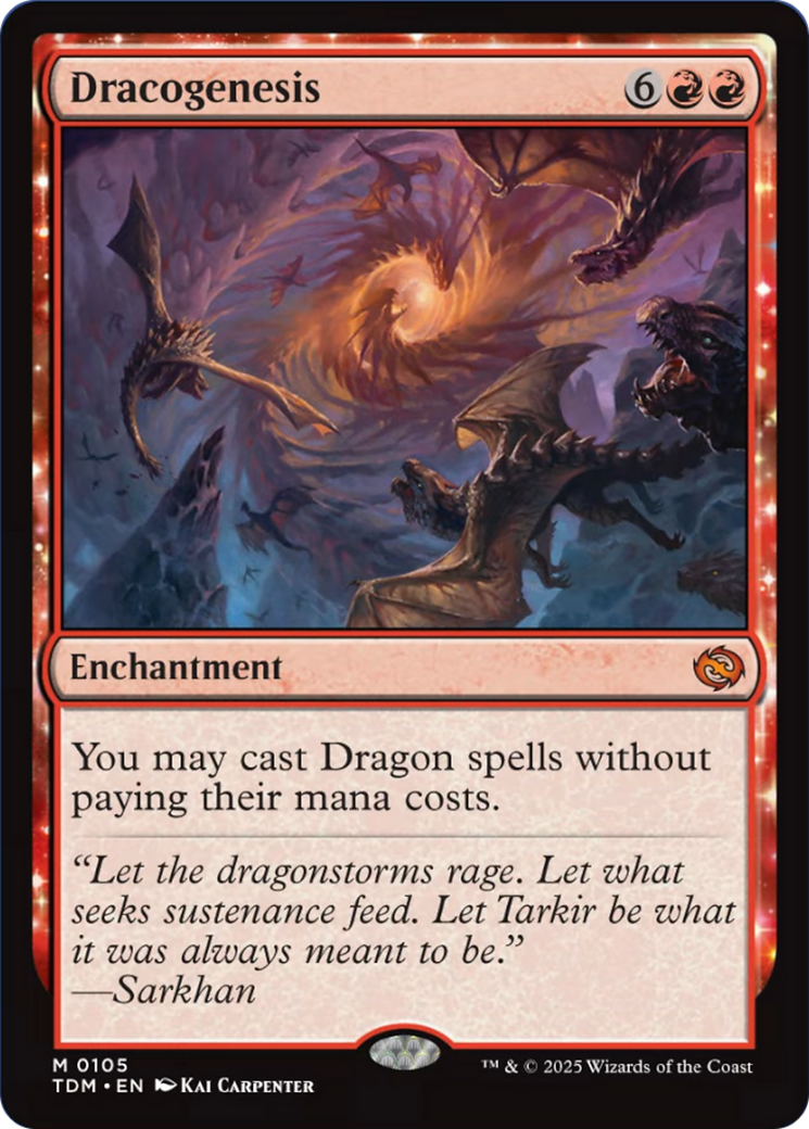 Dracogenesis [Tarkir: Dragonstorm] - Magic: The Gathering - Card Brawlers | Quebec | Canada |