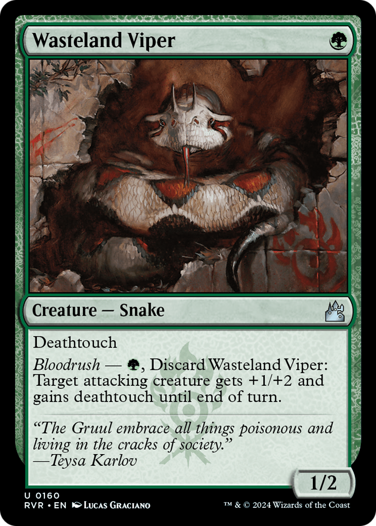 Wasteland Viper [Ravnica Remastered] - Magic: The Gathering - Card Brawlers | Quebec | Canada |