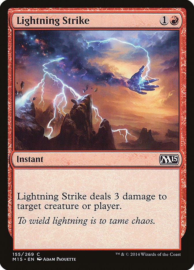Lightning Strike [Magic 2015] - Magic: The Gathering - Card Brawlers | Quebec | Canada |