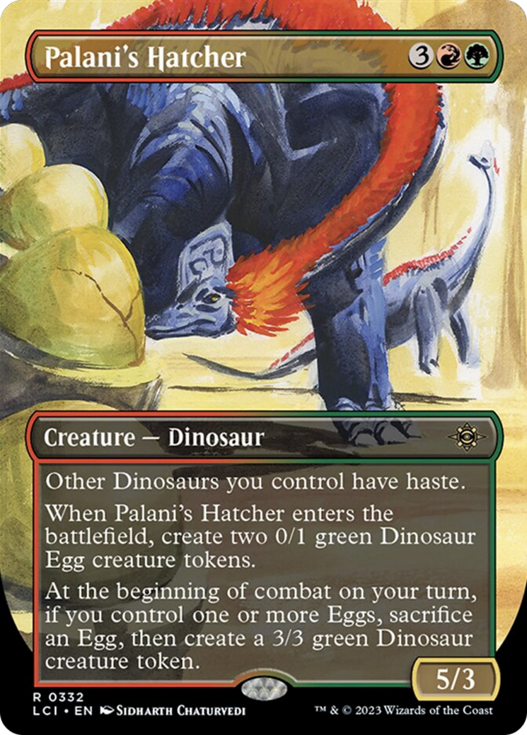 Palani's Hatcher (Borderless) [The Lost Caverns of Ixalan] - Magic: The Gathering - Card Brawlers | Quebec | Canada |