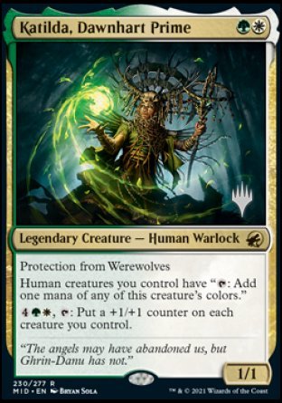 Katilda, Dawnhart Prime (Promo Pack) [Innistrad: Midnight Hunt Promos] - Magic: The Gathering - Card Brawlers | Quebec | Canada |