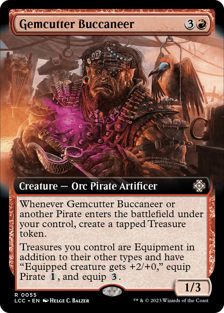 Gemcutter Buccaneer (Extended Art) [The Lost Caverns of Ixalan Commander] - Magic: The Gathering - Card Brawlers | Quebec | Canada |