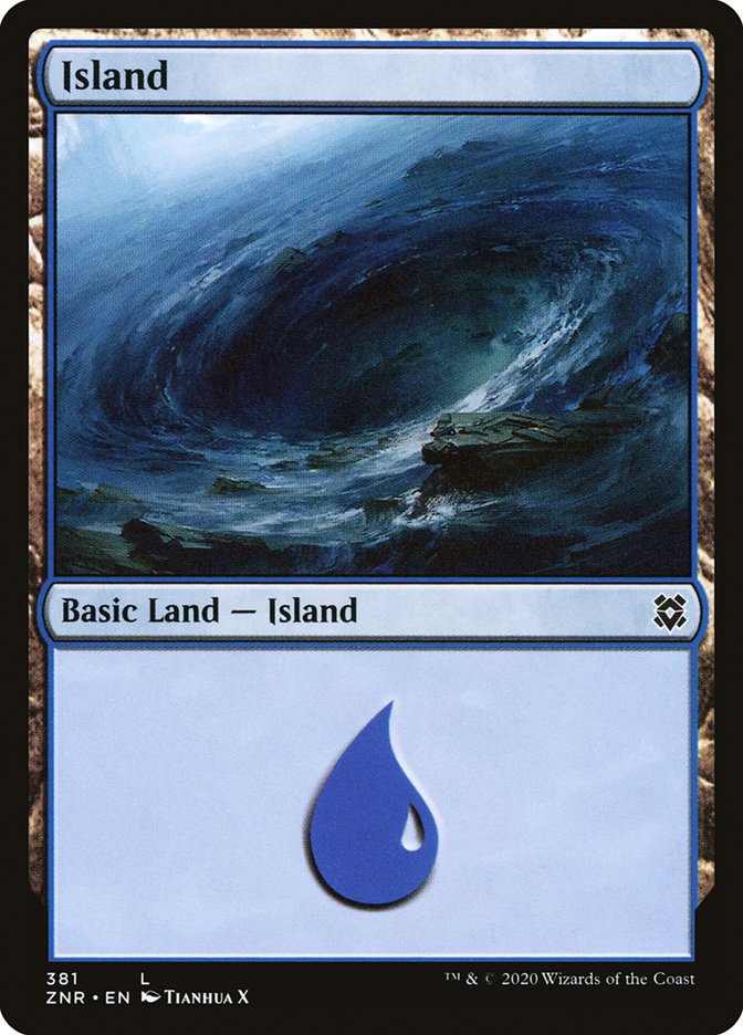 Island (381) [Zendikar Rising] - Magic: The Gathering - Card Brawlers | Quebec | Canada |