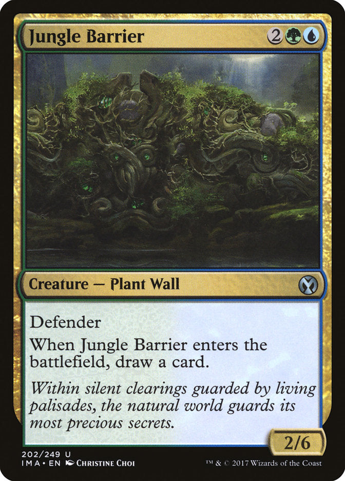 Jungle Barrier [Iconic Masters] - Magic: The Gathering - Card Brawlers | Quebec | Canada |