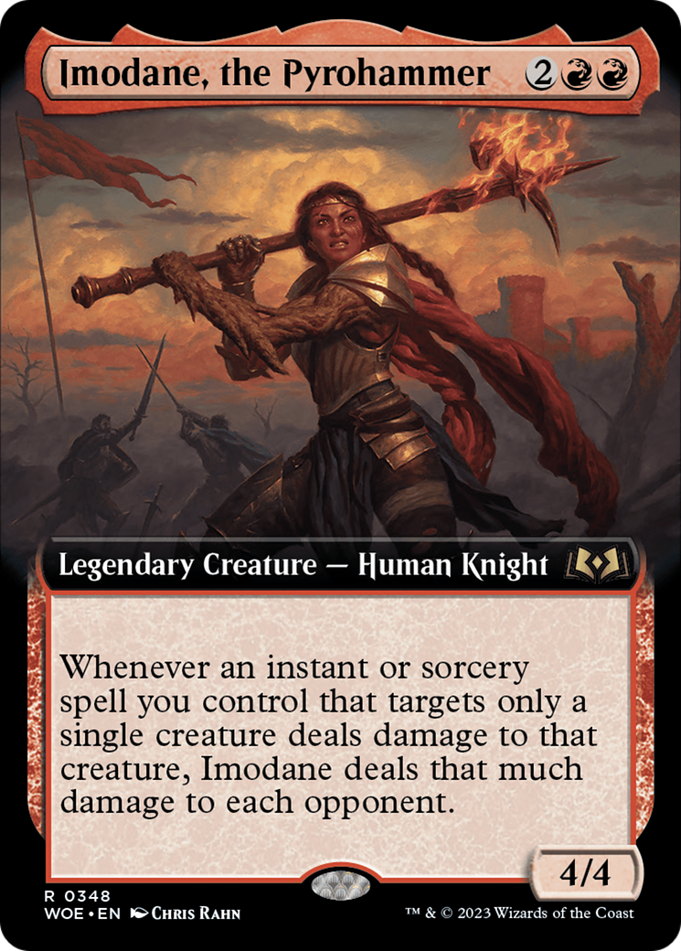 Imodane, the Pyrohammer (Extended Art) [Wilds of Eldraine] - Magic: The Gathering - Card Brawlers | Quebec | Canada |