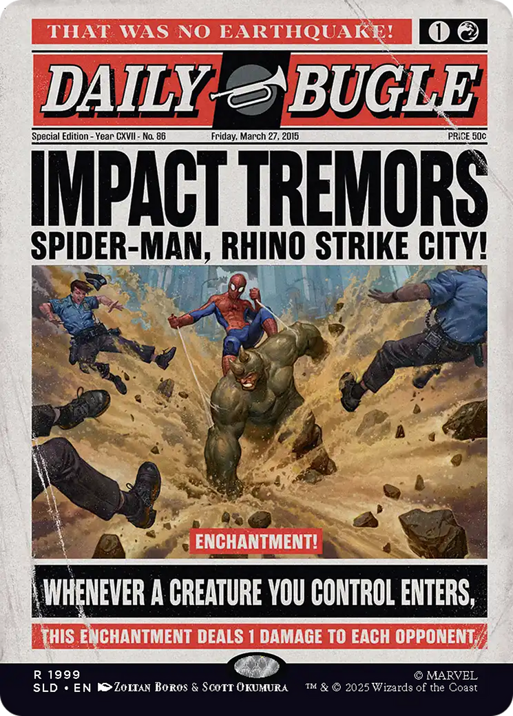 Impact Tremors (1999) [Secret Lair Drop Series] - Magic: The Gathering - Card Brawlers | Quebec | Canada |