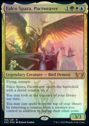 Falco Spara, Pactweaver [Streets of New Capenna Prerelease Promos] - Magic: The Gathering - Card Brawlers | Quebec | Canada |