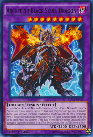 Archfiend Black Skull Dragon [LDK2-ENJ42] Common - Card Brawlers | Quebec | Canada | Yu-Gi-Oh!