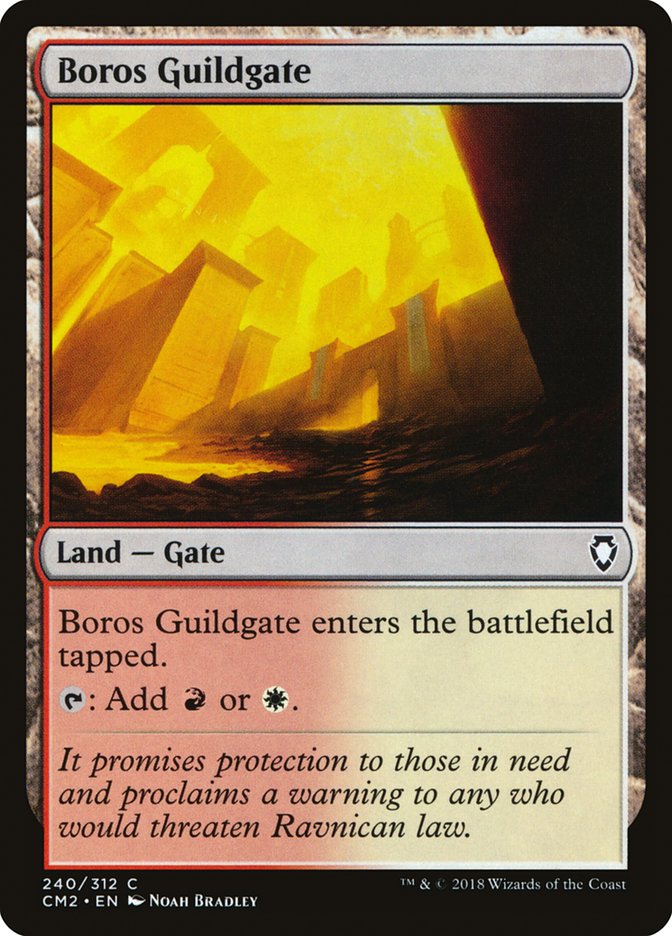 Boros Guildgate [Commander Anthology Volume II] - Magic: The Gathering - Card Brawlers | Quebec | Canada |