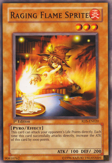 Raging Flame Sprite [RDS-EN020] Common - Yu-Gi-Oh! - Card Brawlers | Quebec | Canada |