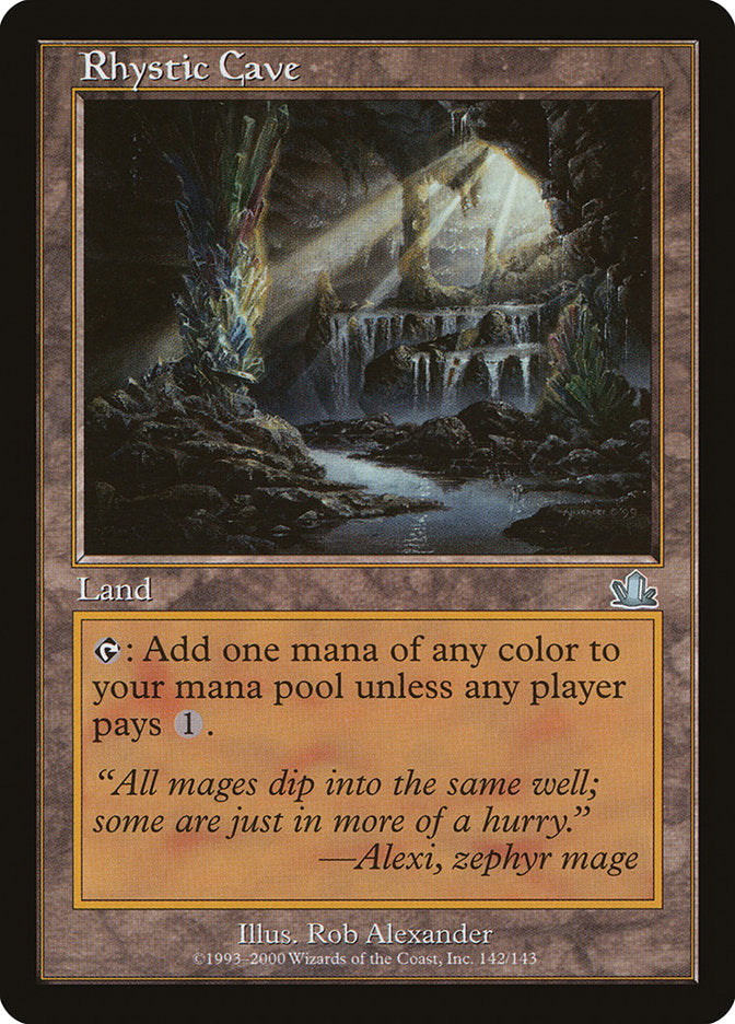 Rhystic Cave [Prophecy] - Magic: The Gathering - Card Brawlers | Quebec | Canada |