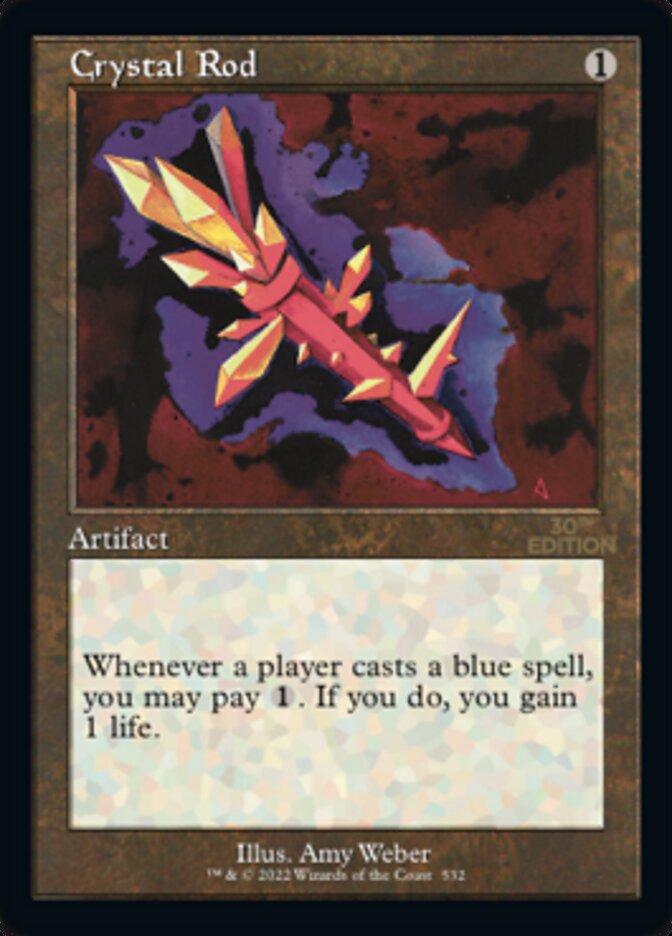 Crystal Rod (Retro) [30th Anniversary Edition] - Magic: The Gathering - Card Brawlers | Quebec | Canada |