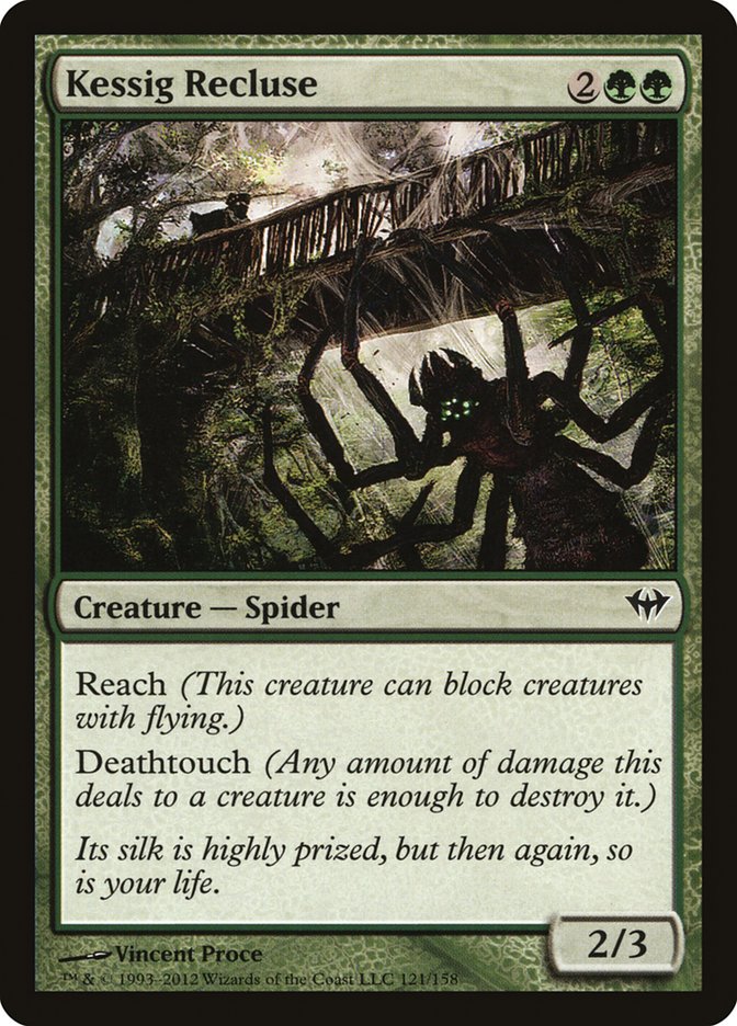 Kessig Recluse [Dark Ascension] - Magic: The Gathering - Card Brawlers | Quebec | Canada |