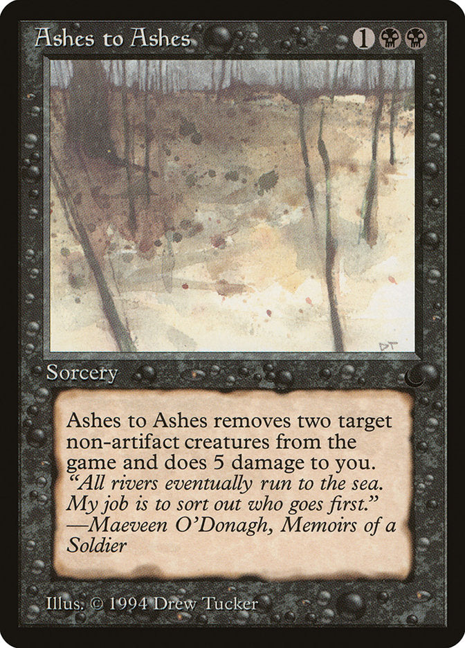 Ashes to Ashes [The Dark] - Magic: The Gathering - Card Brawlers | Quebec | Canada |