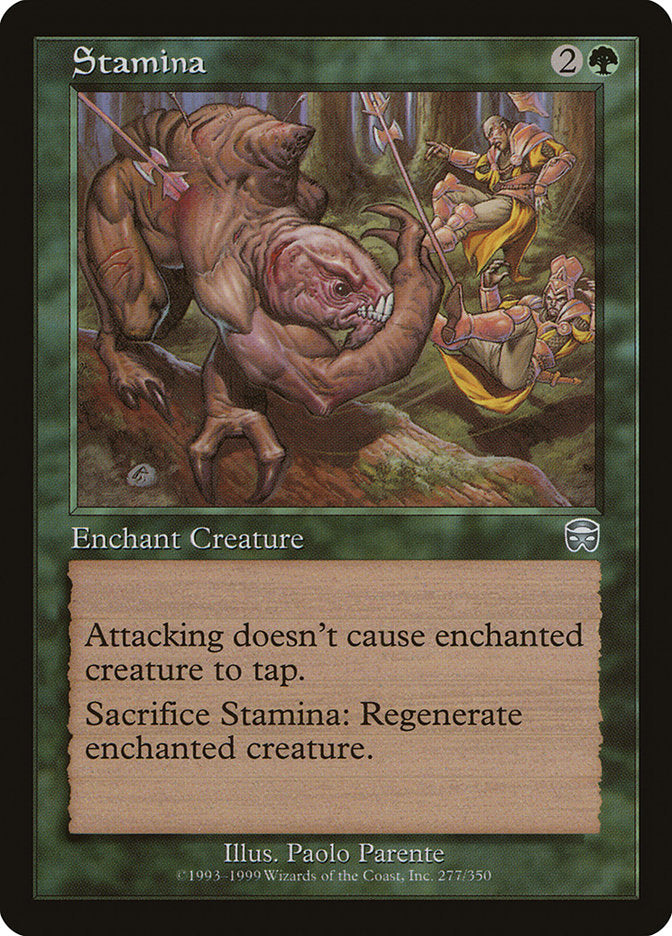 Stamina [Mercadian Masques] - Magic: The Gathering - Card Brawlers | Quebec | Canada |