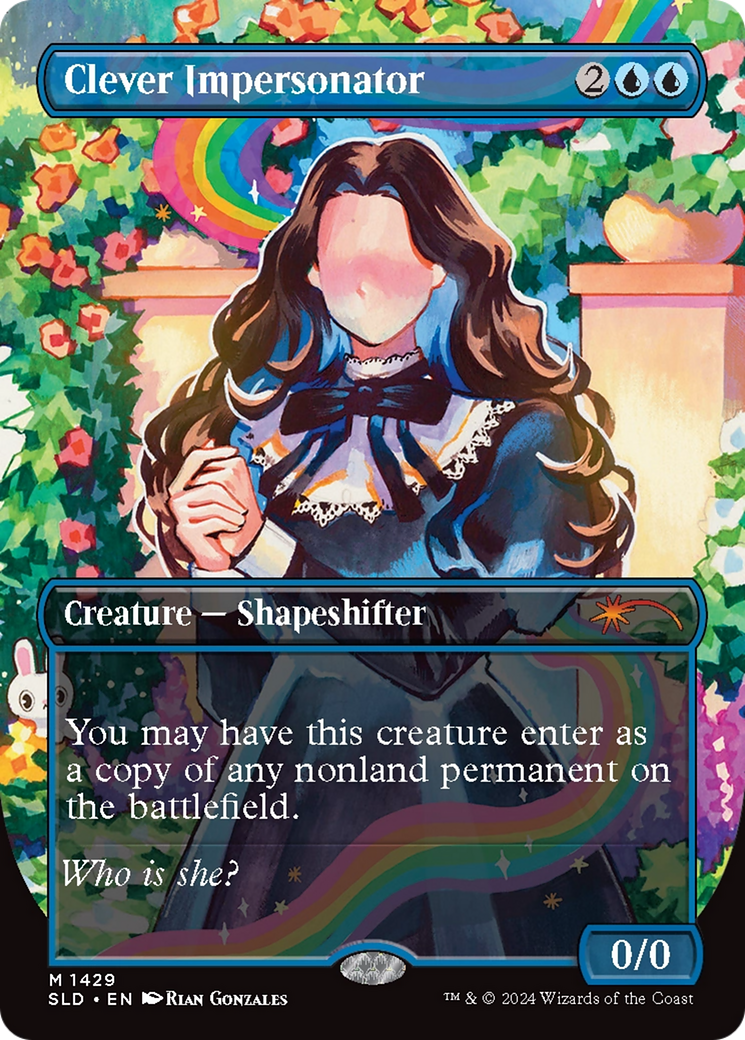 Clever Impersonator (Rainbow Foil) [Secret Lair Drop Series] - Magic: The Gathering - Card Brawlers | Quebec | Canada |