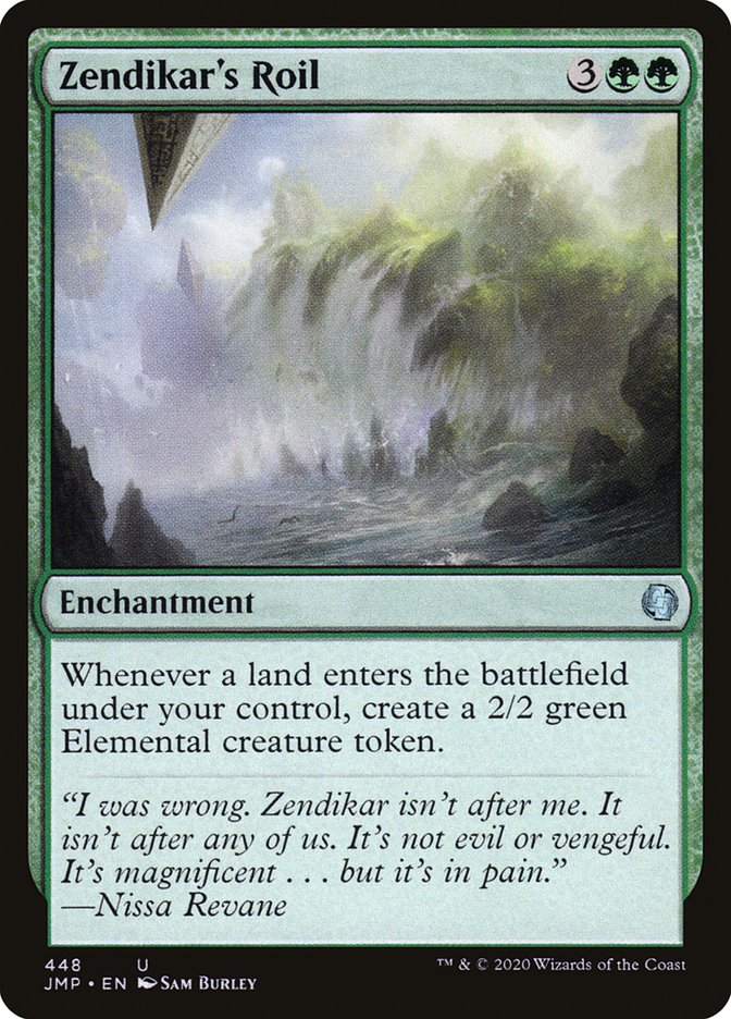 Zendikar's Roil [Jumpstart] - Magic: The Gathering - Card Brawlers | Quebec | Canada |