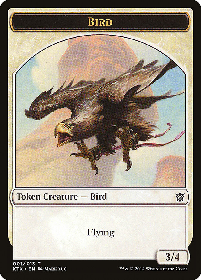 Bird Token [Khans of Tarkir Tokens] - Magic: The Gathering - Card Brawlers | Quebec | Canada |