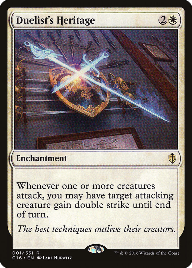Duelist's Heritage [Commander 2016] - Magic: The Gathering - Card Brawlers | Quebec | Canada |