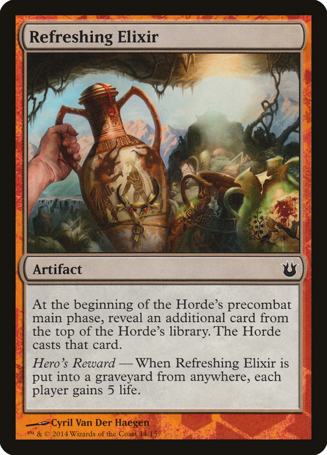 Refreshing Elixir [Born of the Gods Battle the Horde] - Magic: The Gathering - Card Brawlers | Quebec | Canada |