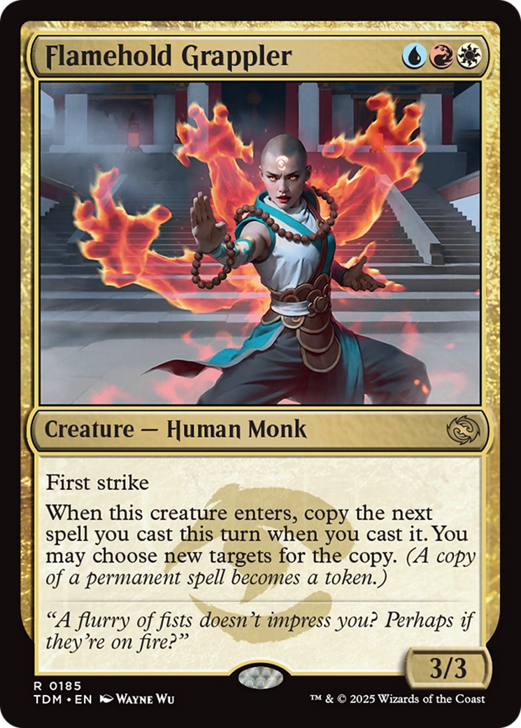 Flamehold Grappler [Tarkir: Dragonstorm] - Magic: The Gathering - Card Brawlers | Quebec | Canada |