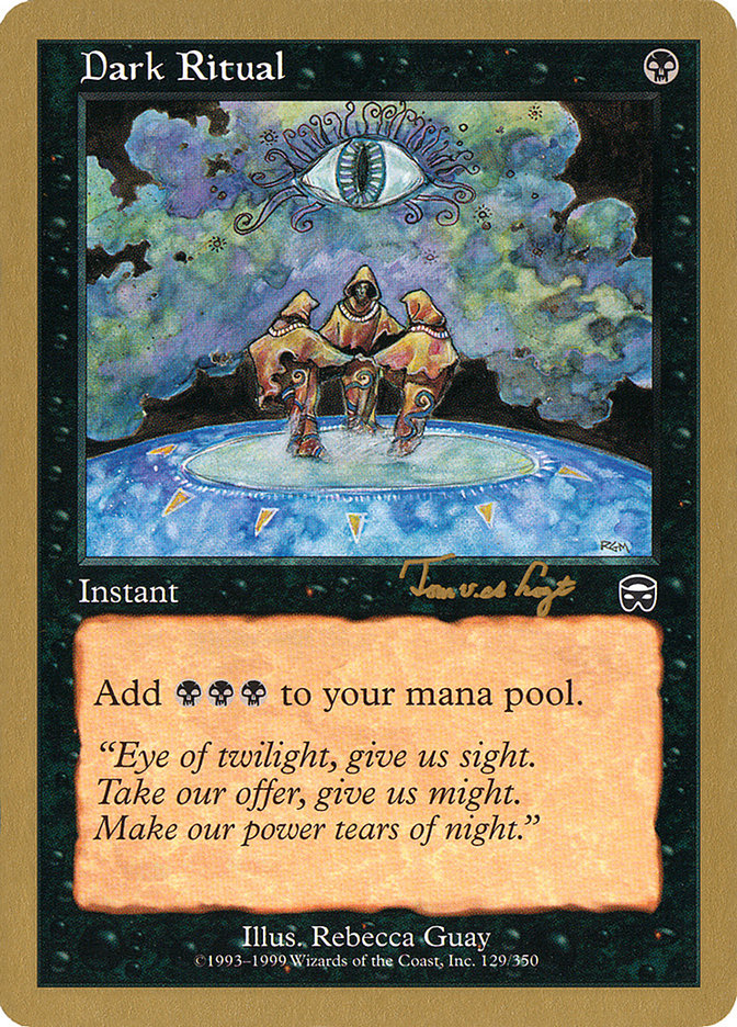 Dark Ritual (Tom van de Logt) [World Championship Decks 2001] - Magic: The Gathering - Card Brawlers | Quebec | Canada |
