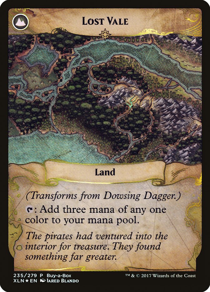 Dowsing Dagger // Lost Vale (Buy-A-Box) [Ixalan Treasure Chest] - Magic: The Gathering - Card Brawlers | Quebec | Canada |