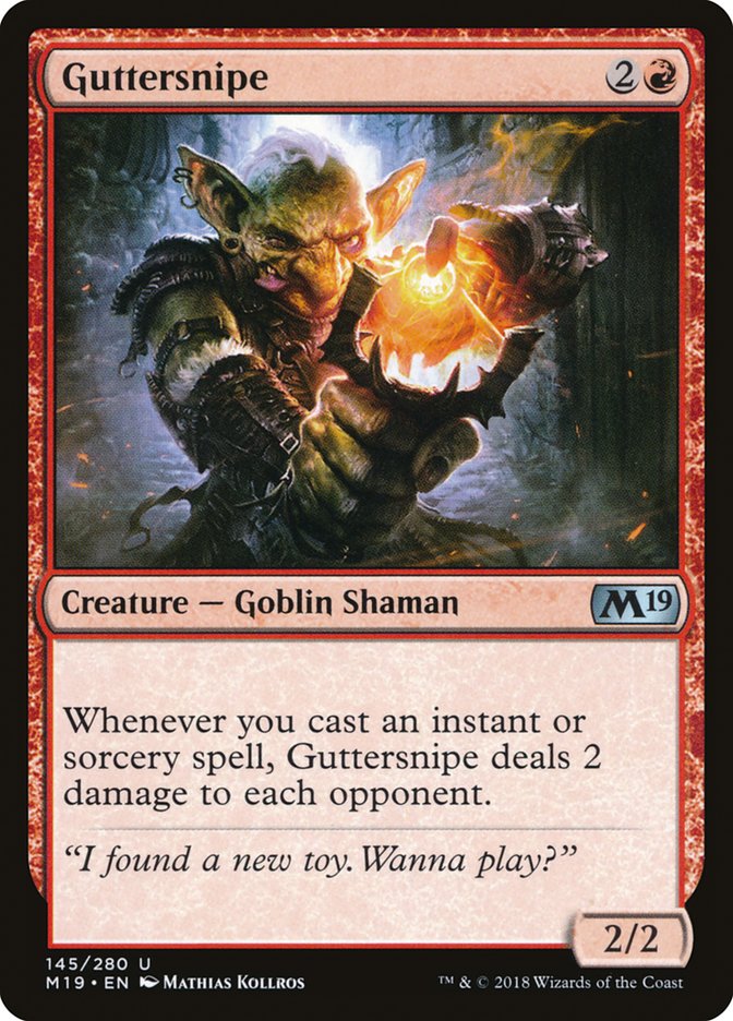 Guttersnipe [Core Set 2019] - Magic: The Gathering - Card Brawlers | Quebec | Canada |