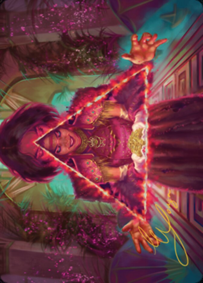 Seize the Spotlight Art Card (Gold-Stamped Signature) [Streets of New Capenna Art Series] - Magic: The Gathering - Card Brawlers | Quebec | Canada |